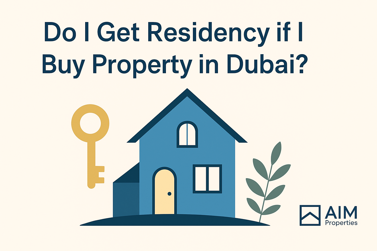 Can I get UAE residency if I buy property in Dubai?