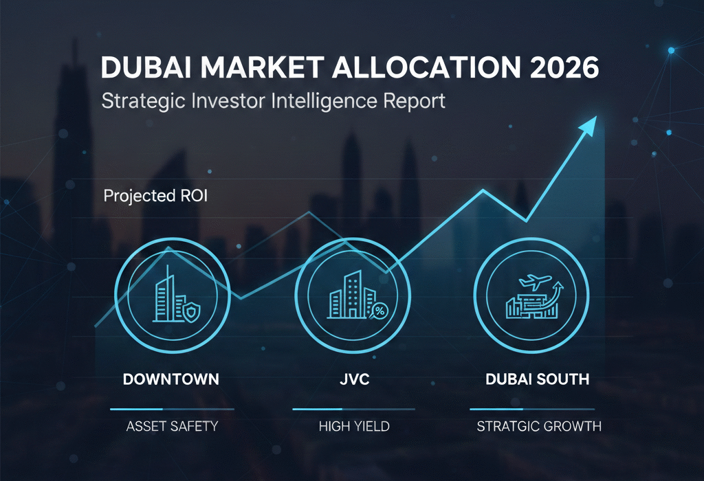 Dubai Market Allocation 2026 Comparison Chart