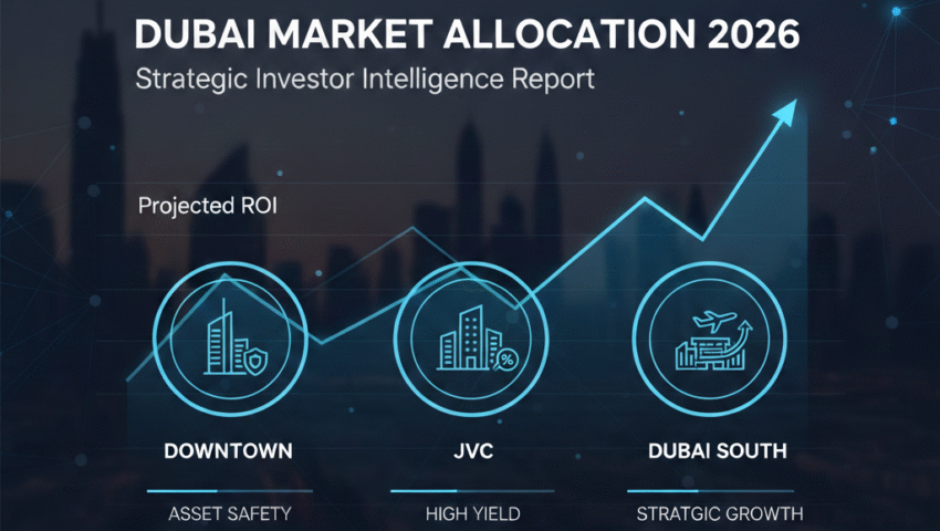 Dubai Market Allocation 2026 Comparison Chart